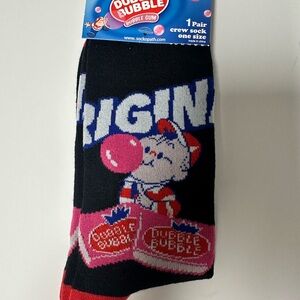 Brand New Double Bubble Mens Novelty Candy Wacky Crazy Fun Themed Socks